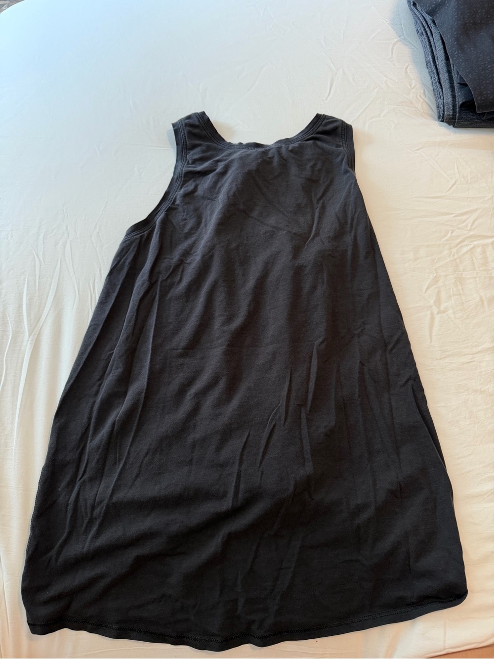 lululemon athletica Black Racerback Tank Dress